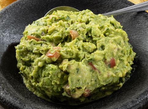 Guacamole Live!®: Made fresh at your table with whole avocados, tomato, jalapeño, cilantro, red onion, lime and a pinch of salt.
