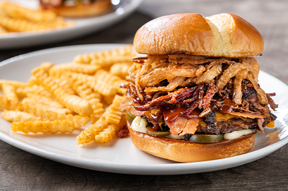 Fresh Burger, Hot Fries